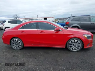 2018 Mercedes-Benz CLA with VIN WDDSJ4GB7JN595119, listed as a IAAI auction lot 41782982 with 105,071 mi miles. Bid and sale history available at carsss.com. Image 13.