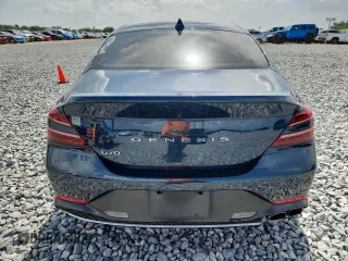 2023 Genesis G70 2.0T with VIN KMTG34TA3PU108506, listed as a Copart auction lot 61137005 with 40,950 mi miles and Salvage title. Bid and sale history available at DreamBid. Image 6.