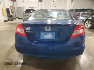 2013 Honda Civic Cpe LX with VIN 2HGFG3B56DH530265, listed as a Copart auction lot 46992175 with 107,178 mi miles and Salvage Title. Bid and sale history available at carsss.com. Image 6.
