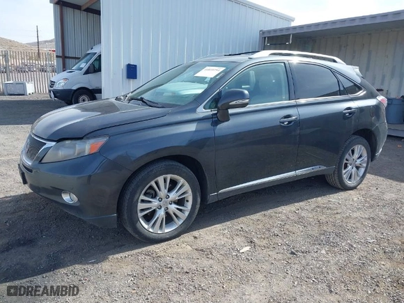 2010 Lexus RX 450h with VIN JTJBC1BAXA2014681, listed as a IAAI auction lot 41859754 with NaN miles. Bid and sale history available at carsss.com. Image 2.