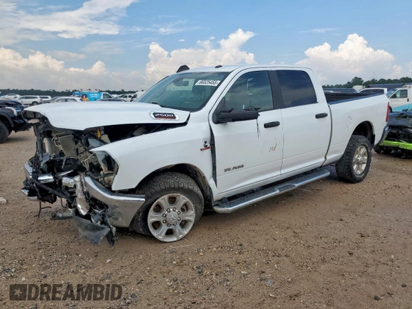 2024 Ram 2500 Big Horn с VIN 3C6UR5DL2RG105664, выставлен на аукционе Copart как лот 66525455 с пробегом 53 811 миль миль и Списание • Salvage title. История ставок и продаж доступна на DreamBid. Изображение 1.