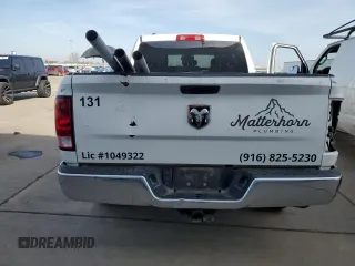 2019 Ram 1500 Classic Tradesman with VIN 1C6RR6FGXKS627811, listed as a Copart auction lot 46370315 with 191,908 mi miles and Clean Title. Bid and sale history available at carsss.com. Image 6.