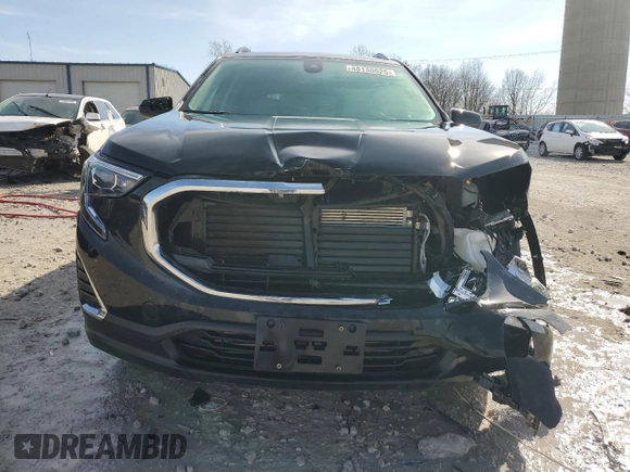 2021 GMC Terrain SLE with VIN 3GKALTEV0ML384070, listed as a Copart auction lot 48130625 with 74,113 mi miles and Clean title. Bid and sale history available at DreamBid. Image 5.