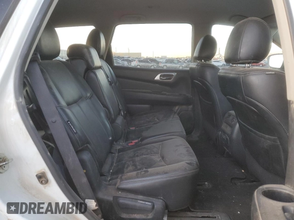 2019 Nissan Pathfinder S with VIN 5N1DR2MM2KC614495, listed as a Copart auction lot 48253175 with 124,832 mi miles and Salvage title. Bid and sale history available at DreamBid. Image 11.
