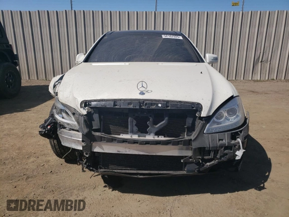 2011 Mercedes-Benz S 550 with VIN WDDNG8GB4BA365646, listed as a Copart auction lot 52162925 with 106,805 mi miles and Salvage Title. Bid and sale history available at DreamBid. Image 5.