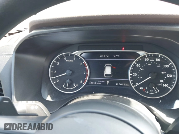 2023 Nissan Rogue S with VIN 5N1BT3AAXPC889130, listed as a IAAI auction lot 42284891 with 42,933 mi miles and . Bid and sale history available at DreamBid. Image 7.