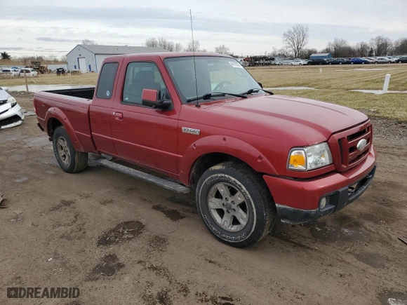 2006 Ford Ranger XL with VIN 1FTYR15E26PA41037, listed as a Copart auction lot 44120535 with 83,554 mi miles and Clean Title. Bid and sale history available at carsss.com. Image 4.