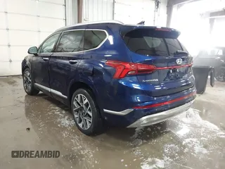 2022 Hyundai Santa Fe Calligraphy with VIN 5NMS54AL4NH440644, listed as a IAAI auction lot 41491812 with 29,671 mi miles. Bid and sale history available at carsss.com. Image 3.