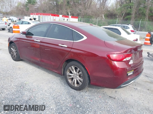2015 Chrysler 200 Limited with VIN 1C3CCCAB1FN590621, listed as a IAAI auction lot 41958860 with 142,206 mi miles and . Bid and sale history available at DreamBid. Image 3.