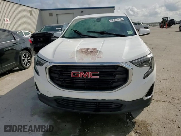 2019 GMC Terrain SLE with VIN 3GKALMEV6KL211365, listed as a Copart auction lot 55072615 with Not Provided miles and Non Repairable. Bid and sale history available at DreamBid. Image 15.
