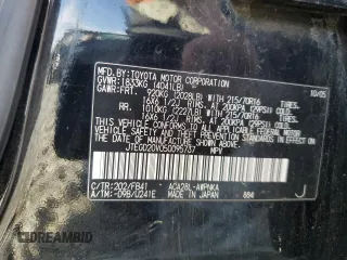 2005 Toyota RAV4 with VIN JTEGD20V050095737, listed as a Copart auction lot 53070055 with 188,179 mi miles and Salvage Title. Bid and sale history available at DreamBid. Image 13.