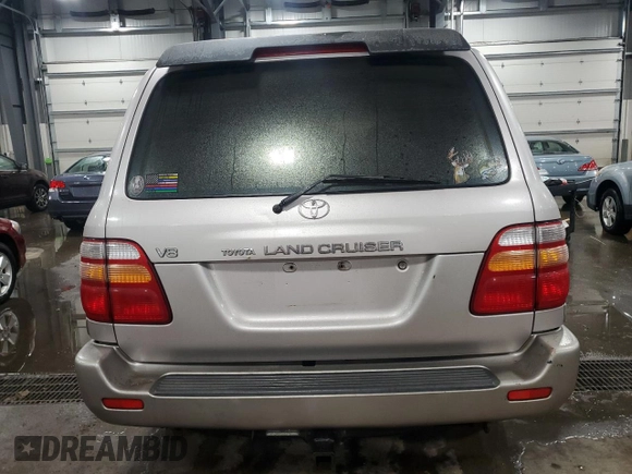 2000 Toyota Land Cruiser with VIN JT3HT05J6Y0105489, listed as a Copart auction lot 86409724 with 223,198 mi miles and Clean Title. Bid and sale history available at carsss.com. Image 6.