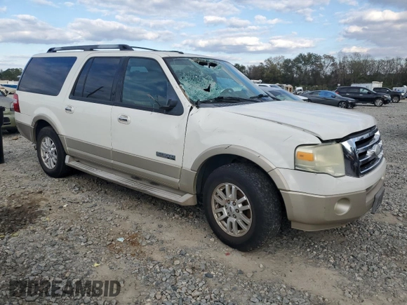 2008 Ford Expedition EL Eddie Bauer with VIN 1FMFK17568LA64786, listed as a Copart auction lot 79005214 with 218,977 mi miles and Salvage Title. Bid and sale history available at carsss.com. Image 4.