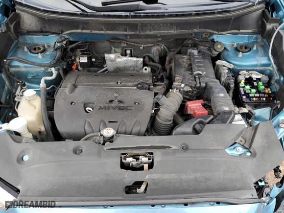 2013 Mitsubishi Outlander Sport SE with VIN 4A4AR4AU6DE011492, listed as a Copart auction lot 43441355 with 89,797 mi miles and Salvage Title. Bid and sale history available at carsss.com. Image 11.