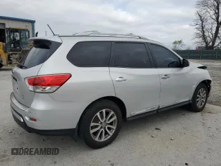 2015 Nissan Pathfinder SL с VIN 5N1AR2MM1FC712782, выставлен на аукционе Copart как лот 51149285 с пробегом 150 306 миль миль и Списание • Salvage title. История ставок и продаж доступна на DreamBid. Изображение 3.