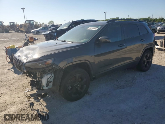 2020 Jeep Cherokee Altitude with VIN 1C4PJMLN9LD553902, listed as a Copart auction lot 57625664 with 37,121 mi miles and Non Repairable. Bid and sale history available at carsss.com. Image 1.