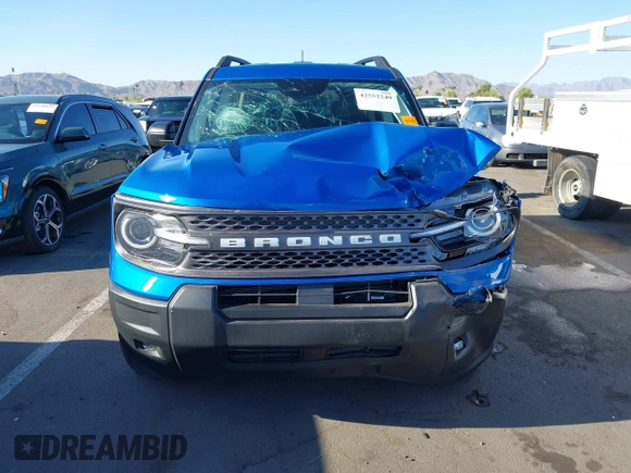 2025 Ford Bronco Sport Big Bend с VIN 3FMCR9BN7SRE51084, выставлен на аукционе IAAI как лот 42552249 с пробегом 4 198 миль миль и . История ставок и продаж доступна на DreamBid. Изображение 12.