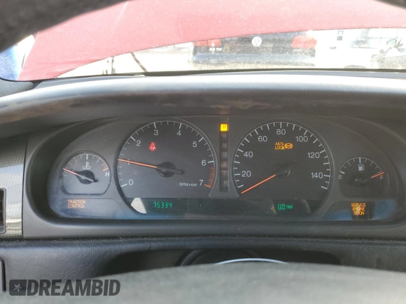 2002 Cadillac Eldorado z VIN 1G6EC12972B106132, wystawiony jako Copart lot #86799624 z przebiegiem 75 334 mil mil oraz Szkoda całkowita • Salvage title. Historia ofert i sprzedaży dostępna na DreamBid. Obrazek 9.