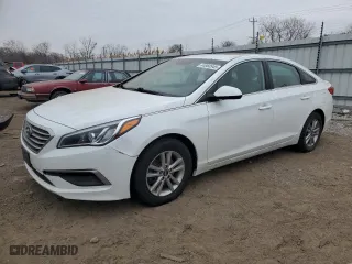 2015 Hyundai Sonata 2.4L SE with VIN 5NPE24AF0FH008623, listed as a Copart auction lot 44860945 with 143,046 mi miles and Clean Title. Bid and sale history available at carsss.com. Image 1.