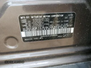 2018 Mitsubishi Outlander SE with VIN JA4AD3A30JZ036846, listed as a Copart auction lot 60043125 with 41,718 mi miles and Salvage title. Bid and sale history available at DreamBid. Image 12.