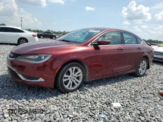 2015 Chrysler 200 Limited with VIN 1C3CCCABXFN676977, listed as a Copart auction lot 61131745 with 99,900 mi miles and Salvage title. Bid and sale history available at DreamBid. Image 1.