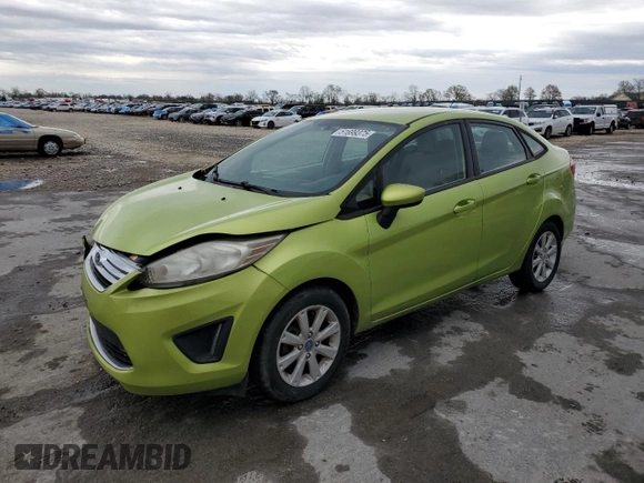 2011 Ford Fiesta SE with VIN 3FADP4BJ4BM147289, listed as a Copart auction lot 51699375 with 113,107 mi miles and Salvage Title. Bid and sale history available at carsss.com. Image 1.