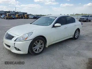 2013 Infiniti G37 Journey with VIN JN1CV6AP0DM724222, listed as a Copart auction lot 54748735 with 169,535 mi miles and Clean Title. Bid and sale history available at DreamBid. Image 1.