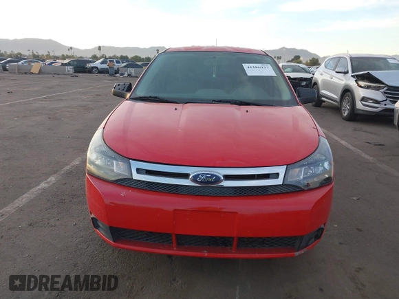 2008 Ford Focus SE with VIN 1FAHP33N08W279388, listed as a IAAI auction lot 41186937 with 199,981 mi miles. Bid and sale history available at carsss.com. Image 6.