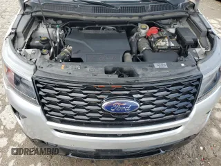 2019 Ford Explorer Sport with VIN 1FM5K8GT1KGB05117, listed as a Copart auction lot 56696505 with Not provided miles and Salvage title. Bid and sale history available at DreamBid. Image 12.
