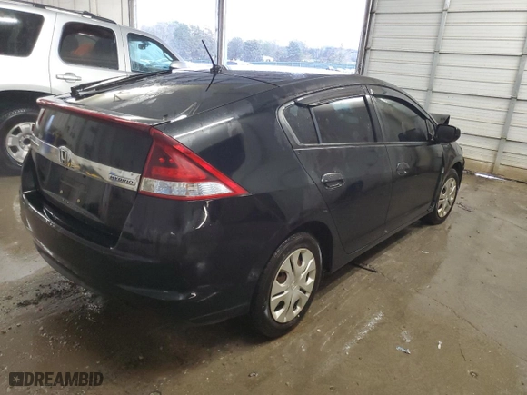 2012 Honda Insight LX with VIN JHMZE2H59CS002986, listed as a Copart auction lot 80154854 with 86,021 mi miles and Salvage Title. Bid and sale history available at carsss.com. Image 3.