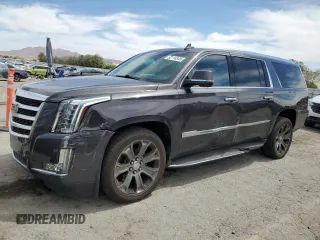2015 Cadillac Escalade ESV Luxury z VIN 1GYS4SKJ3FR646095, wystawiony jako Copart lot #52110345 z przebiegiem 89 818 mil mil oraz Szkody całkowita. Historia ofert i sprzedaży dostępna na DreamBid. Obrazek 1.