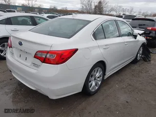 2017 Subaru Legacy Premium with VIN 4S3BNAC68H3022645, listed as a IAAI auction lot 42020789 with 77,098 mi miles. Bid and sale history available at carsss.com. Image 4.