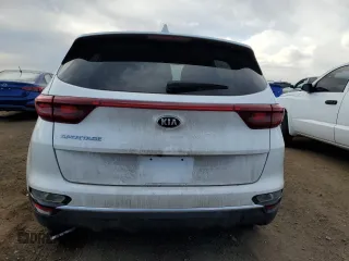 2022 Kia Sportage LX with VIN KNDPMCAC5N7000264, listed as a Copart auction lot 48331525 with 46,509 mi miles and Salvage Title. Bid and sale history available at carsss.com. Image 6.