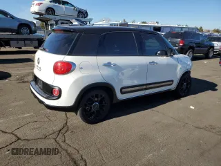 2017 FIAT 500L Trekking z VIN ZFBCFADH5HZ040117, wystawiony jako Copart lot #82126574 z przebiegiem 80 025 mil mil oraz Szkody całkowita. Historia ofert i sprzedaży dostępna na DreamBid. Obrazek 3.
