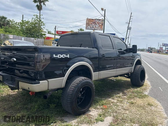 2009 Ford F-150 XL with VIN 1FTPW14V99FA80238, listed as a Copart auction lot 54420415 with 243,400 mi miles and Clean Title. Bid and sale history available at carsss.com. Image 4.