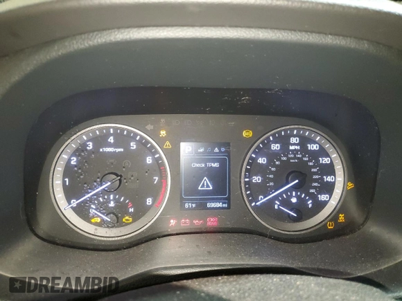 2017 Hyundai Tucson Value with VIN KM8J3CA24HU568667, listed as a Copart auction lot 73917224 with 69,684 mi miles and Salvage Title. Bid and sale history available at carsss.com. Image 9.