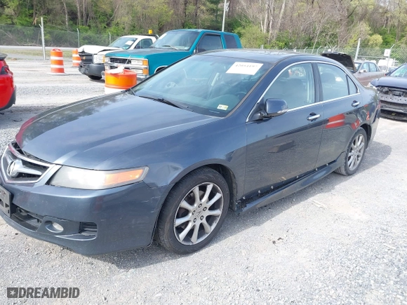 2006 Acura TSX with VIN JH4CL968X6C040128, listed as a IAAI auction lot 42054197 with 245,884 mi miles. Bid and sale history available at carsss.com. Image 2.