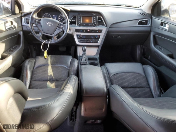 2015 Hyundai Sonata 2.4L Limited with VIN 5NPE34AF0FH083402, listed as a Copart auction lot 47427585 with 74,886 mi miles and Salvage Title. Bid and sale history available at carsss.com. Image 8.