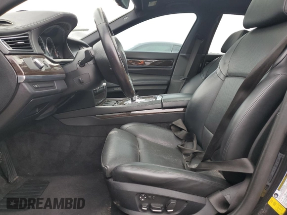 2011 BMW 7 Series 750i with VIN WBAKA8C58BCY36911, listed as a Copart auction lot 45759995 with 143,647 mi miles and Clean title. Bid and sale history available at DreamBid. Image 7.