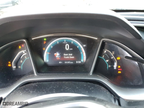 2016 Honda Civic Coupe EX-T with VIN 2HGFC3B35GH353321, listed as a Copart auction lot 82685664 with 101,397 mi miles and Salvage Title. Bid and sale history available at carsss.com. Image 9.