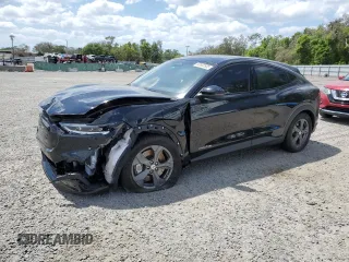2021 Ford Mustang Mach-E Select z VIN 3FMTK1SS0MMA42176, wystawiony jako Copart lot #50805535 z przebiegiem 52 812 mil mil oraz Nie do naprawy. Historia ofert i sprzedaży dostępna na DreamBid. Obrazek 1.