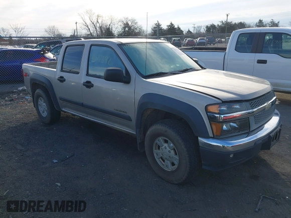 2004 Chevrolet Colorado 1SB LS Z85 with VIN 1GCDT136548164608, listed as a IAAI auction lot 41612392 with 252,835 mi miles. Bid and sale history available at carsss.com. Image 1.