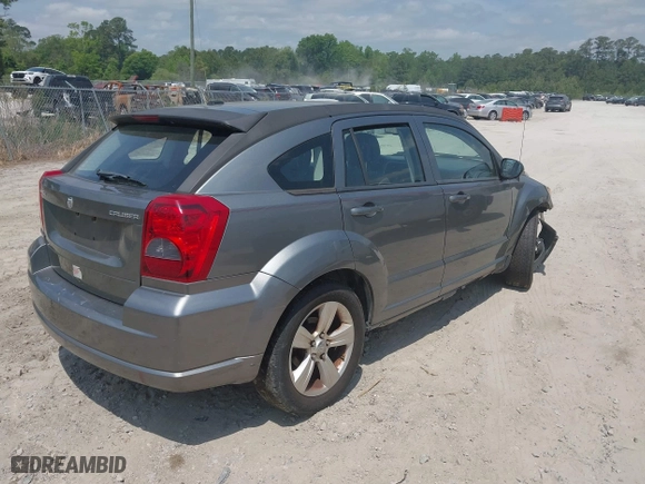 2012 Dodge Caliber SXT with VIN 1C3CDWDAXCD508615, listed as a IAAI auction lot 42091581 with 62,266 mi miles. Bid and sale history available at carsss.com. Image 4.
