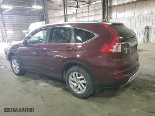 2016 Honda CR-V EX-L with VIN 2HKRM4H78GH676357, listed as a Copart auction lot 51325595 with 68,216 mi miles and Salvage Title. Bid and sale history available at carsss.com. Image 2.