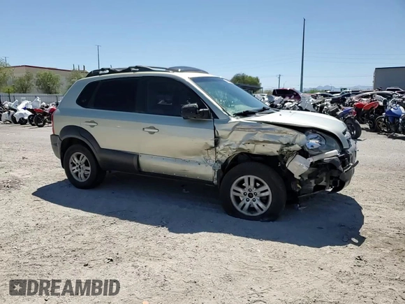 2006 Hyundai Tucson GLS with VIN KM8JN12DX6U375256, listed as a Copart auction lot 58896804 with 134,037 mi miles and Salvage Title. Bid and sale history available at carsss.com. Image 11.