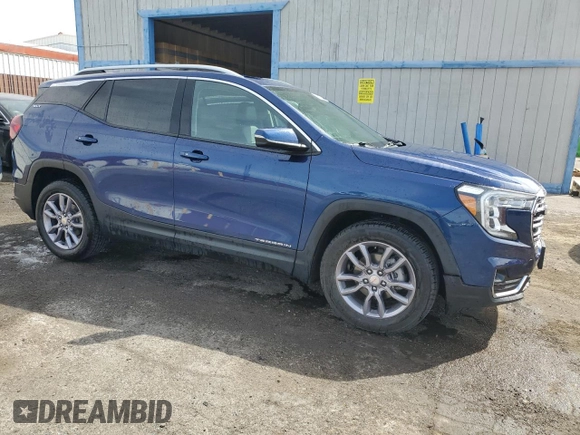 2023 GMC Terrain SLT with VIN 3GKALPEG2PL168282, listed as a Copart auction lot 51386675 with 56,266 mi miles and Clean Title. Bid and sale history available at carsss.com. Image 4.