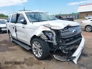 2018 Ford Expedition Platinum с VIN 1FMJU1MT0JEA10112, выставлен на аукционе IAAI как лот 39516798 с пробегом 107 153 миль миль и . История ставок и продаж доступна на DreamBid. Изображение 1.