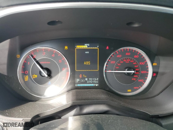 2020 Subaru Impreza Sport with VIN 4S3GKAM65L3610010, listed as a Copart auction lot 72472574 with 37,015 mi miles and Salvage Title. Bid and sale history available at carsss.com. Image 9.