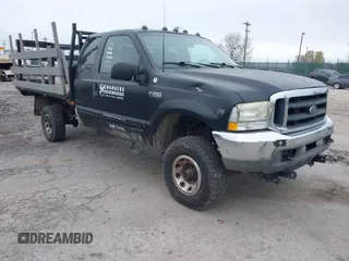 2002 Ford Super Duty F-250 XL with VIN 1FTNX21L02EB96467, listed as a IAAI auction lot 42021209 with 277,333 mi miles. Bid and sale history available at carsss.com. Image 1.