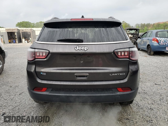 2021 Jeep Compass Limited with VIN 3C4NJCCB3MT514239, listed as a Copart auction lot 53921125 with 123,170 mi miles and Clean Title. Bid and sale history available at carsss.com. Image 6.